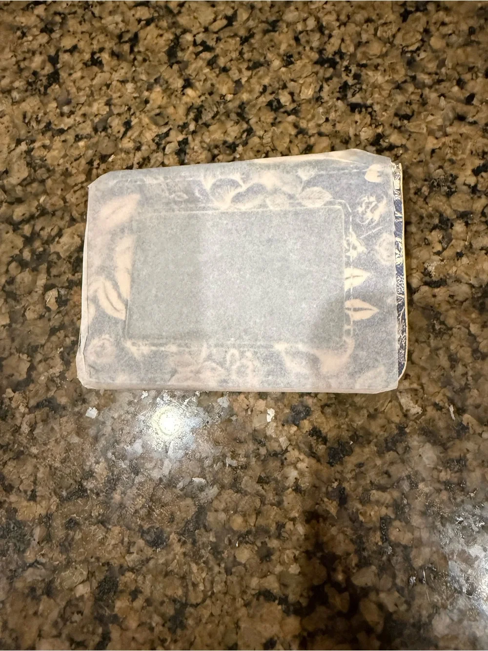 Rifle Paper Co. English Rose Card Case Key Ring Holder